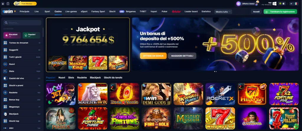 casinò 1win